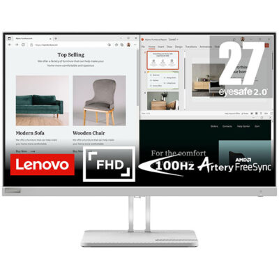 Lenovo L27e 40 27″ FHD Monitor