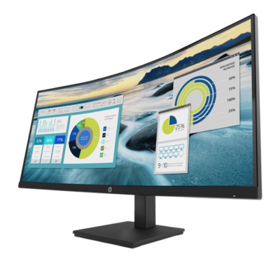 HP P34hc G4 WQHD USB-C Curved Monitor