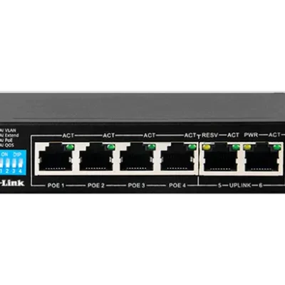 D-Link 6-Port Gigabit PoE Switch