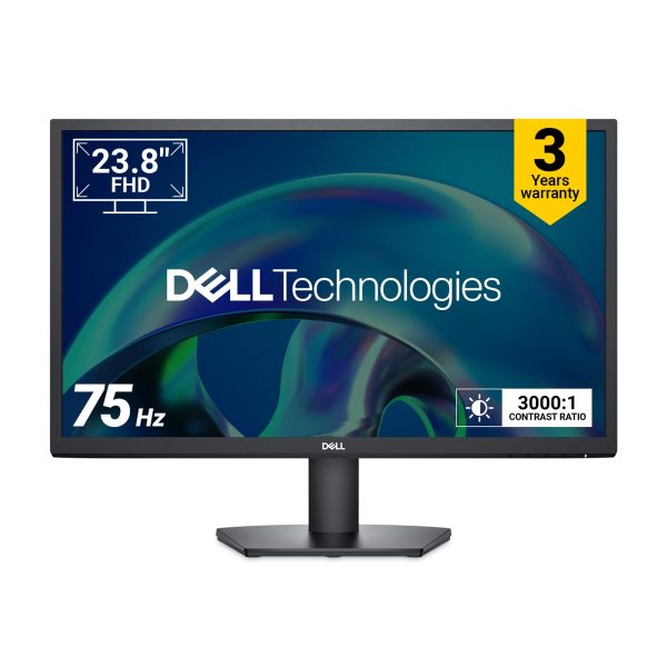 "Dell SE2425H 23.8"" FHD Monitor, Black Color, Connectivity : 1 VGA, 1 HDMI 1.4 "