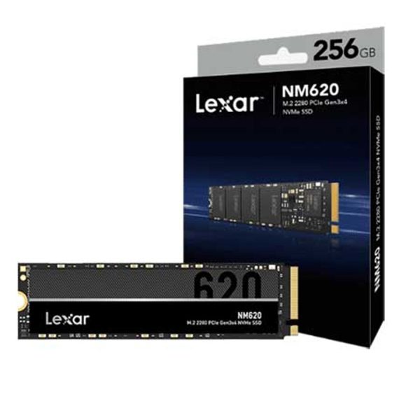 LEXAR LNM620 INTERNAL SSD M.2 PCIe Gen 3*4 NVMe 2280 - 256GB - LNM620X256G-RNNNG