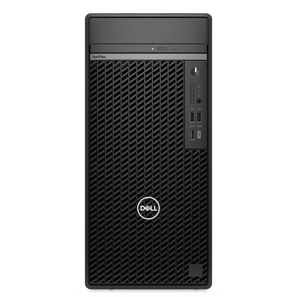 "Dell OptiPlex 7010 Plus MT, Intel Core i7 13700, 8GB DDR5 4800, 512GB M.2 PCIe NVMe SSD, Ubuntu, DVD±RW, Wired Keyboard and Mouse, Black, 1 Year Warranty, Front Ports: One Universal Audio Jack, Two USB 2.0, One USB 3.2 Gen 2, USB 3.2 Gen 2x2 Type-C, Rear Ports: One Re-tasking Line Out/Line In audio, Three DisplayPort 1.4, One USB 3.2 Gen 2, Three USB 3.2 Gen 1, One RJ45 Ethernet, Kensington Lock Slot - N01407010MTPEMEA_VP No Monitor"