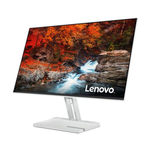 Lenovo L27h-4A 27" QHD Monitor, Integrated Speakers, Tilt/Swivel/Pivot/Height Adjustable Stand, Cloud Grey Color, Connectivity: 2 HDMI 2.1 TMDS, 1 DisplayPort 1.4 (HBR2), 1 USB-C (USB 5Gbps, with USB PD 3.0 75W and DisplayPort 1.4 Alt Mode HBR2, USB upstream), 4 USB-A (USB 5Gbps, USB downstream) - 67C0UAC6AE