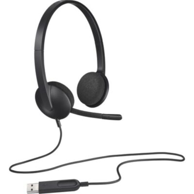 Logitech H340 USB Headset with Noise-Cancelling Mic